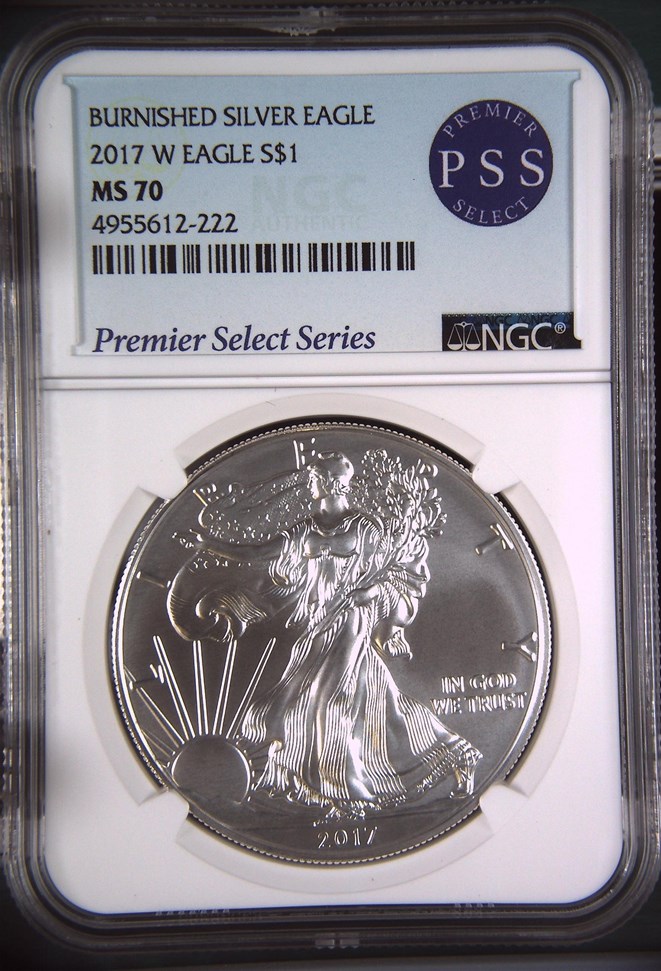 2017　パラジウム イーグル　モダン　NGC MS70ER　　E1 2017 EAGLE HIGH RELIEF Pd$25 MS | Coin Explorer | NGC