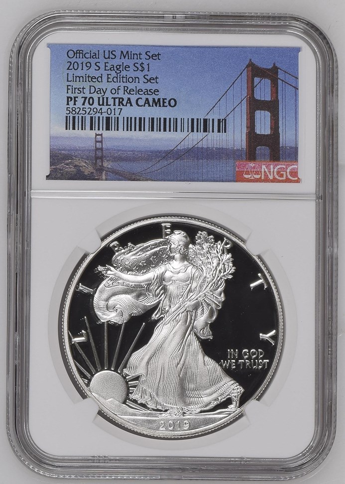2019 S Eagle S$1 PF | Coin Explorer | NGC 2019 S Eagle S$1 PF | Coin Explorer | NGC