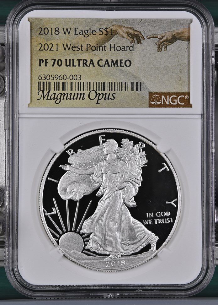 2018 W Eagle S$1 PF | Coin Explorer | NGC