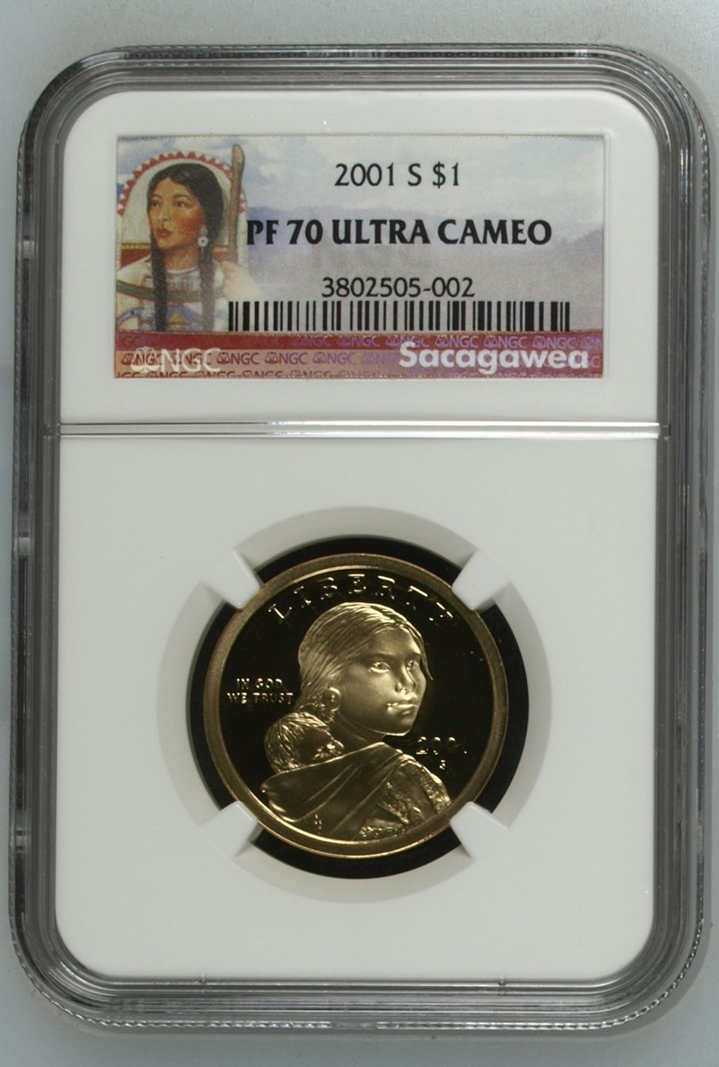 世界2枚★ 2001 オーストラリア初採用 ホログラム銀貨 NGC PF70UC 2001 S $1 PF | Coin Explorer | NGC
