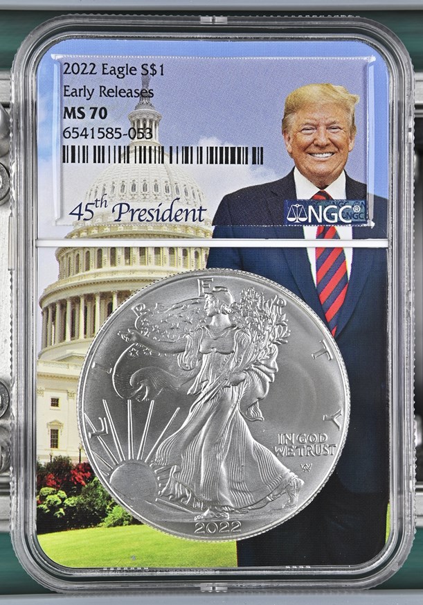 2022 Eagle S$1 MS | Coin Explorer | NGC