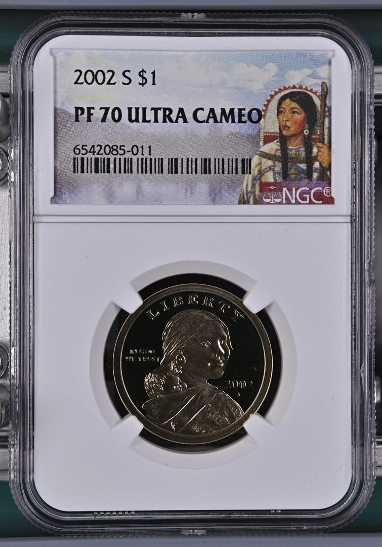 2002 S $1 PF | Coin Explorer | NGC