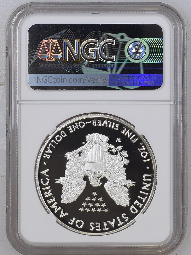 2021 W Eagle Heraldic Eagle T-1 S$1 PF | Coin Explorer | NGC