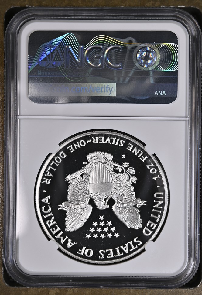 1990 S EAGLE S$1 PF | Coin Explorer | NGC