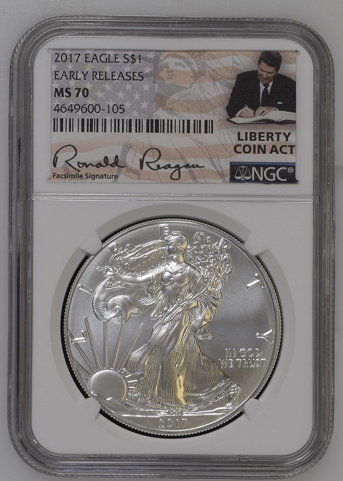 2017 EAGLE S$1 MS | Coin Explorer | NGC