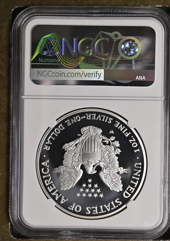 1987 S EAGLE S$1 PF | Coin Explorer | NGC