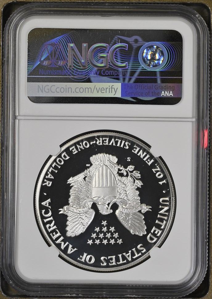 1991 S EAGLE S$1 PF | Coin Explorer | NGC
