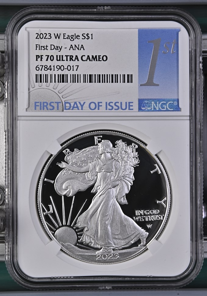 2023 W Eagle S$1 PF | Coin Explorer | NGC