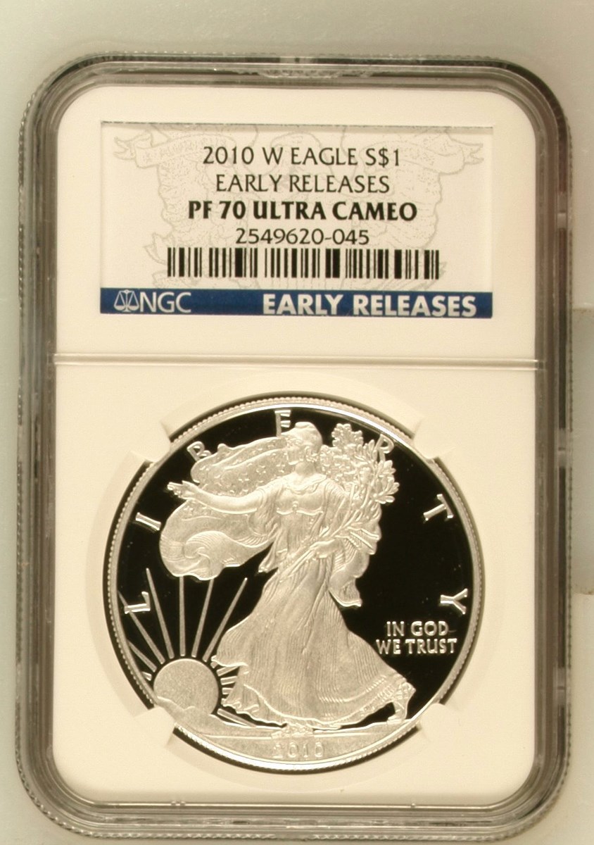 2010 W EAGLE S$1 PF | Coin Explorer | NGC