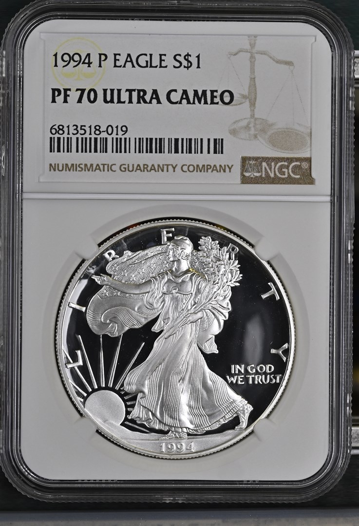 1994 P EAGLE S$1 PF | Coin Explorer | NGC
