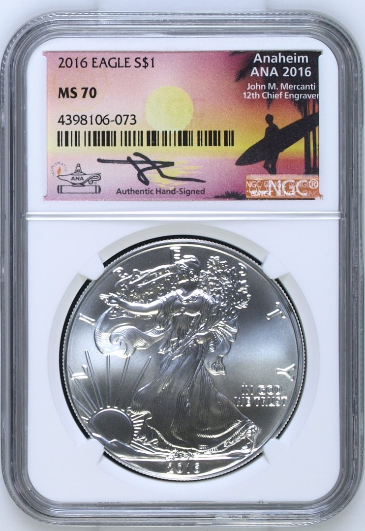 2016 EAGLE S$1 MS | Coin Explorer | NGC