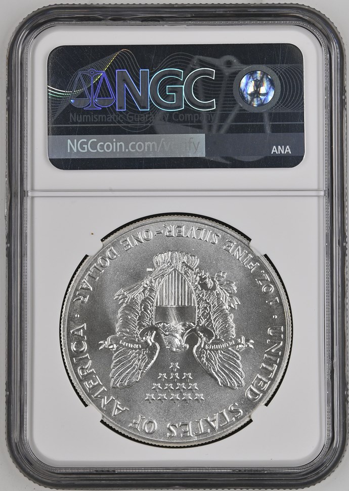 1987 EAGLE S$1 MS | Coin Explorer | NGC
