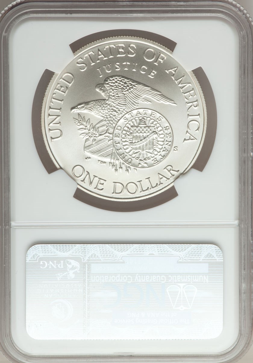 1998 S ROBERT F. KENNEDY S$1 MS | Coin Explorer | NGC