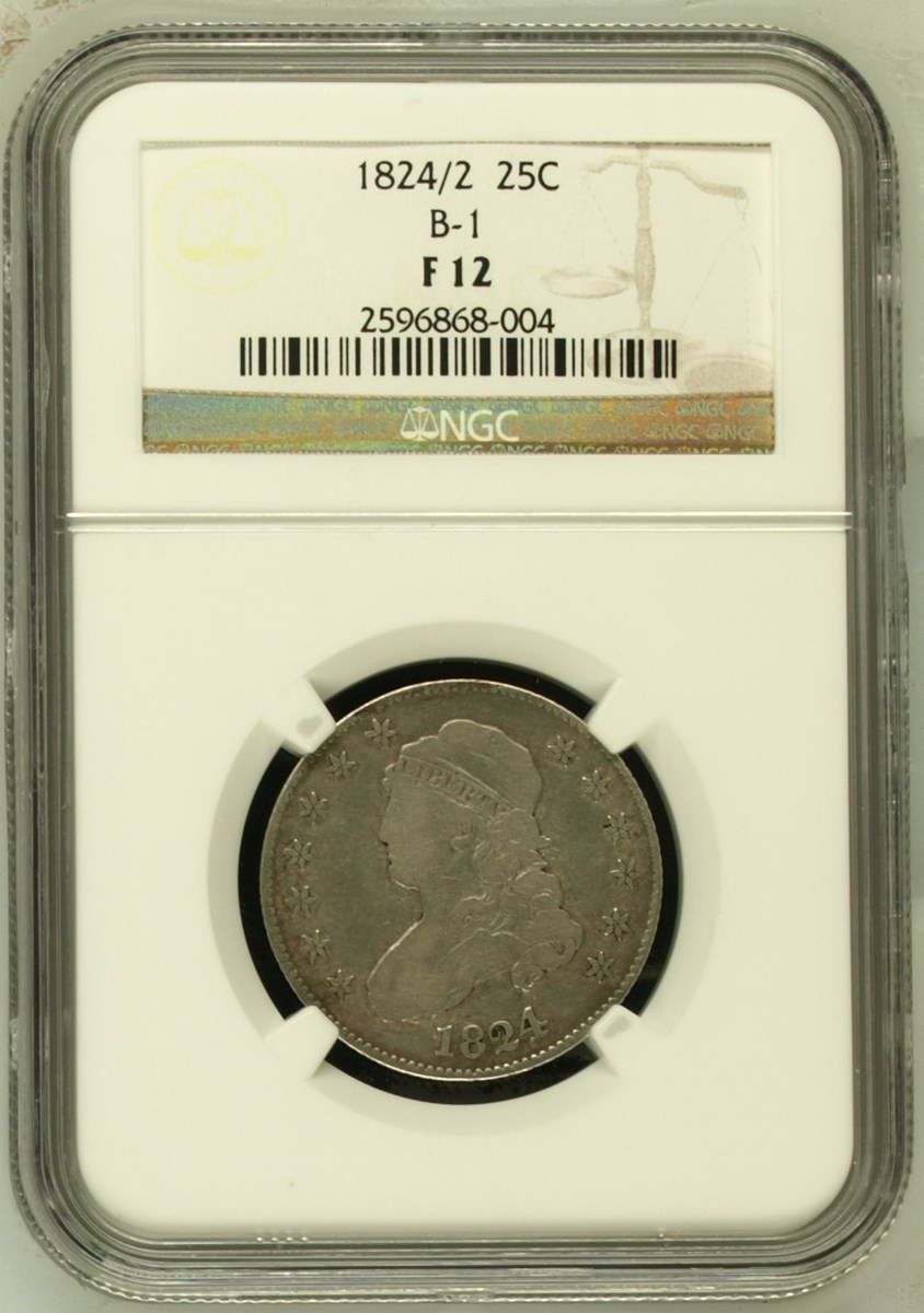 1824/2 B-1 25C MS | Coin Explorer | NGC