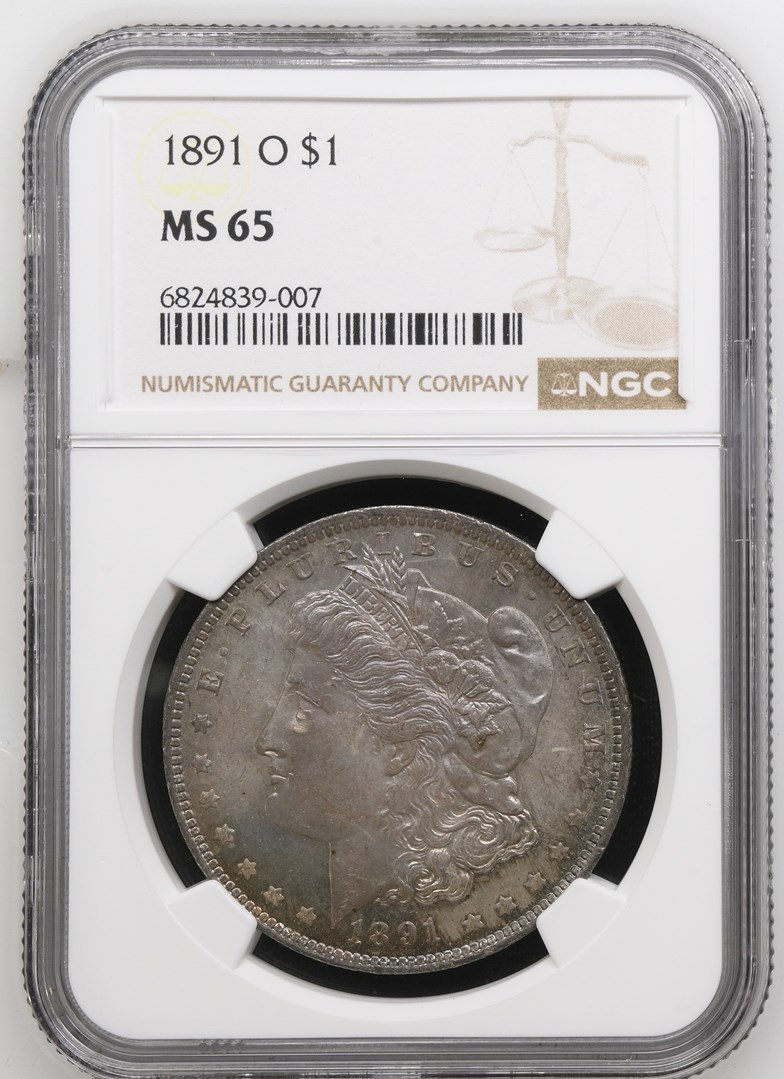 1891 O $1 MS | Coin Explorer | NGC