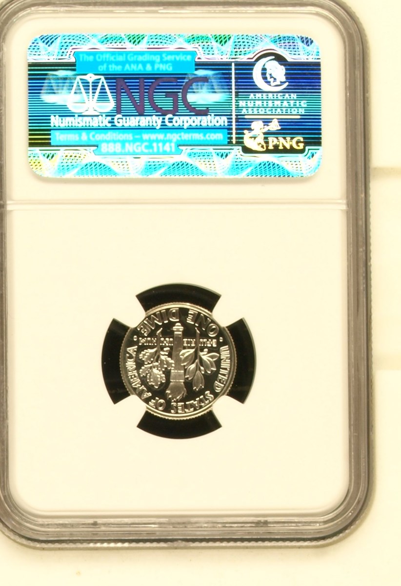 1998 S CLAD 10C PF | Coin Explorer | NGC