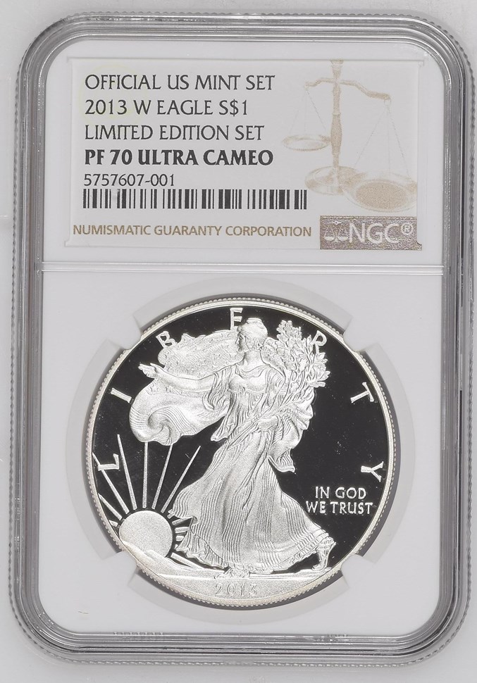 2013 W EAGLE S$1 PF | Coin Explorer | NGC
