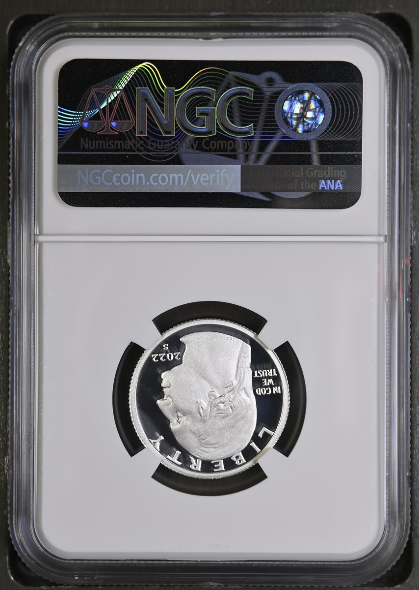 2022 S Silver Sally Ride 25C PF | Coin Explorer | NGC