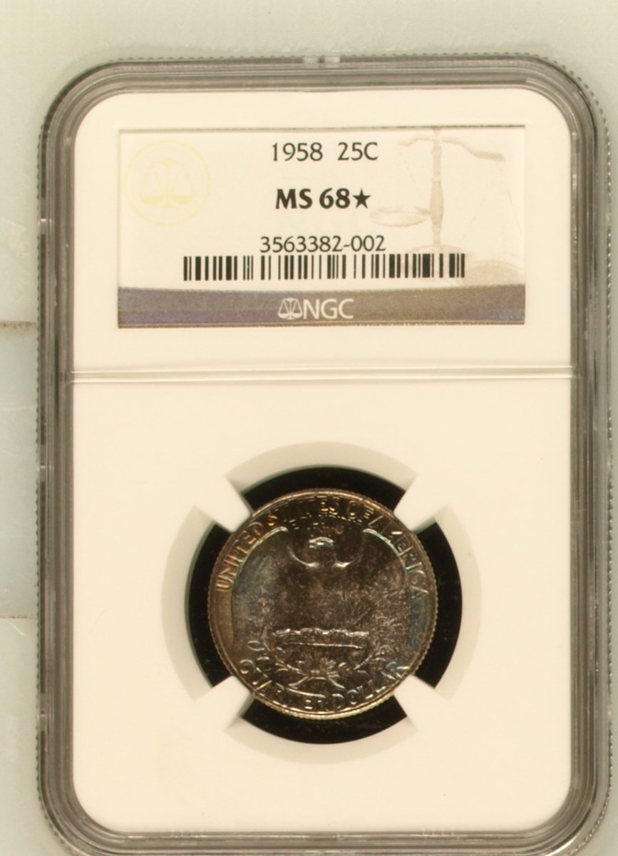 1958 25C MS | Coin Explorer | NGC