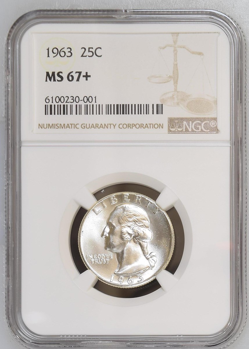 1963 25C MS | Coin Explorer | NGC