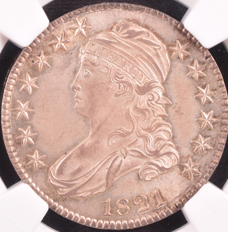 1821 50C MS | Coin Explorer | NGC