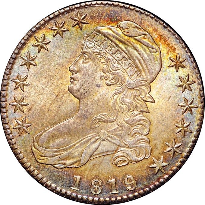 1819/8 50C MS | Coin Explorer | NGC