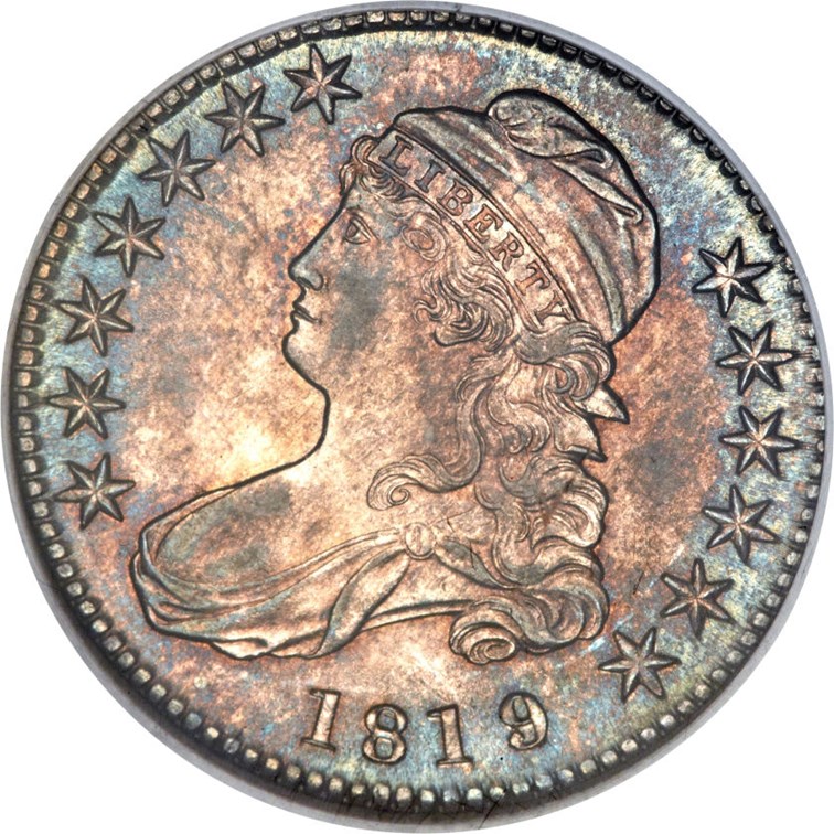 1819/8 50C MS | Coin Explorer | NGC