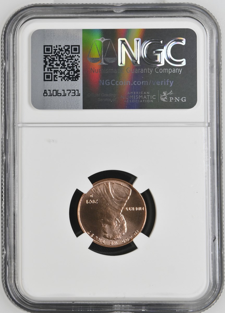 2021 D 1C MS | Coin Explorer | NGC