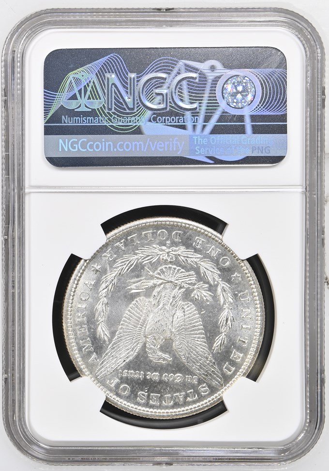 1887 S $1 MS | Coin Explorer | NGC