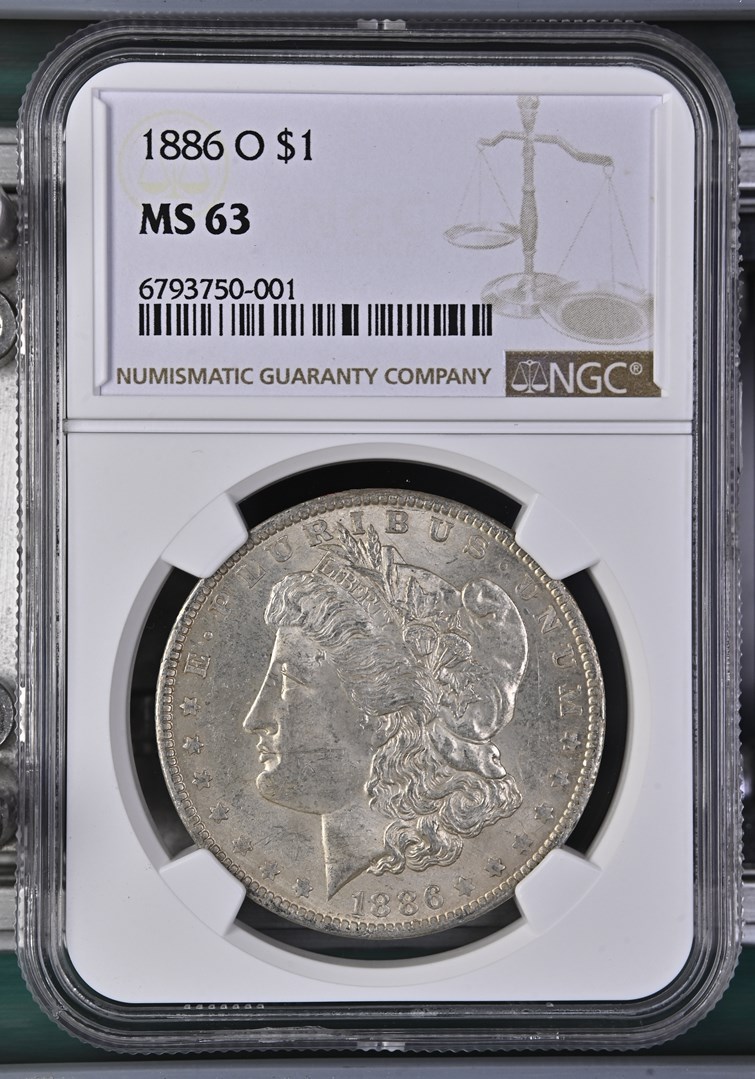 1886 O $1 MS | Coin Explorer | NGC