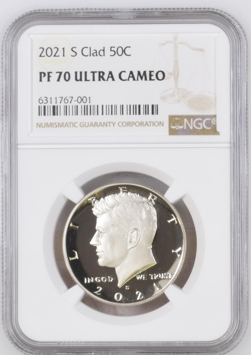2021 S Clad 50C PF | Coin Explorer | NGC
