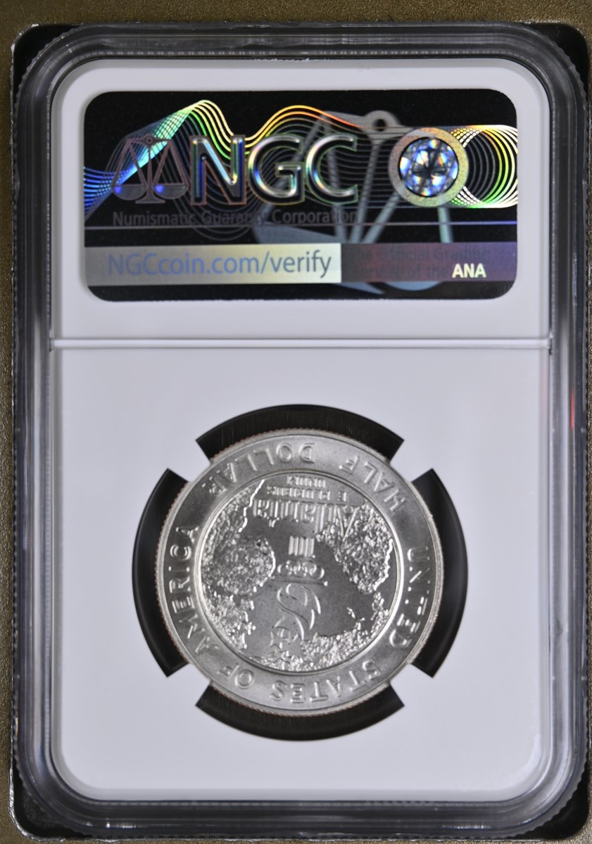 1995 S OLYMPICS - BASEBALL 50C MS | Coin Explorer | NGC
