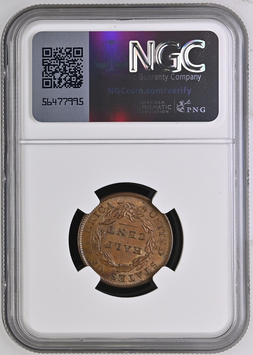 1833 C-1 1/2C MS | Coin Explorer | NGC