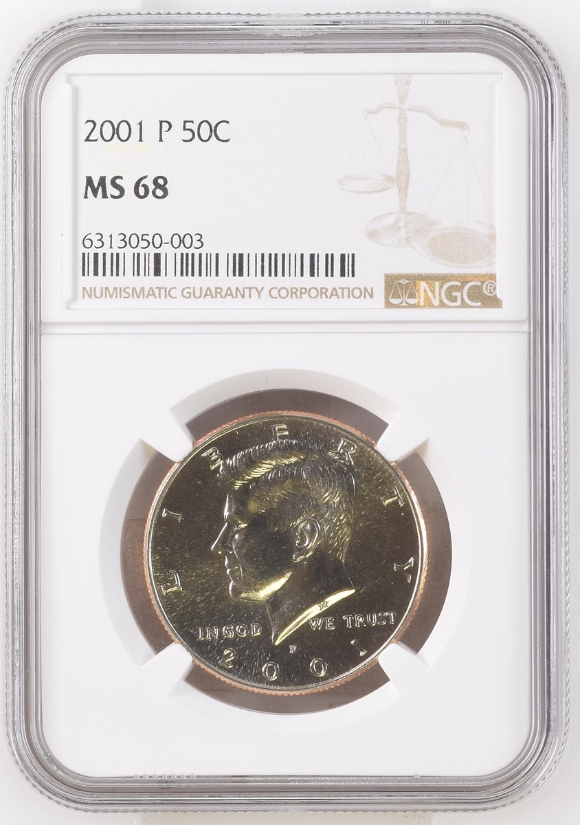 2001 P 50C MS | Coin Explorer | NGC