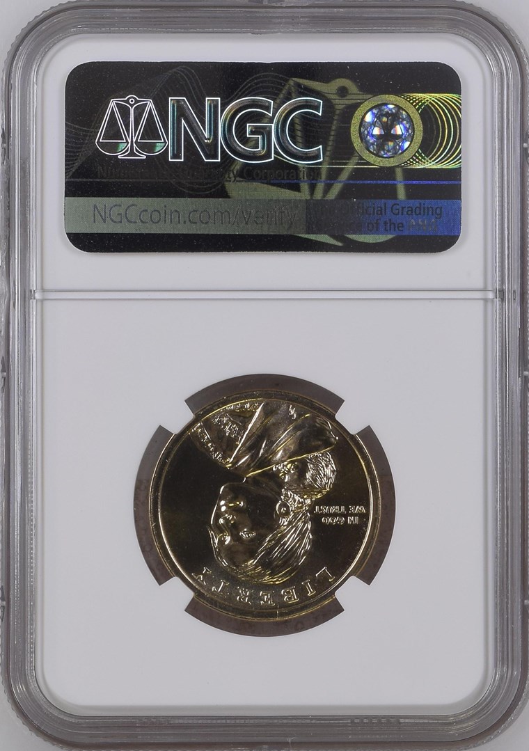 2021 D Sacagawea Military Service $1 MS | Coin Explorer | NGC