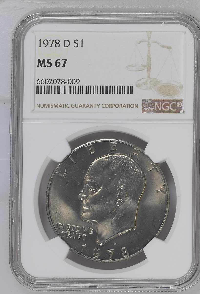 1978 D $1 MS | Coin Explorer | NGC