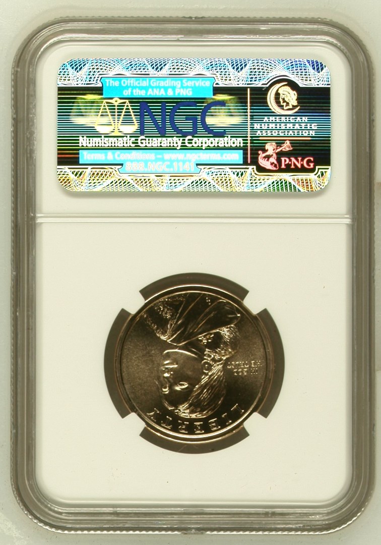 2012 D SACAGAWEA 17th CENTURY TRADE ROUTES $1 MS | Coin Explorer | NGC
