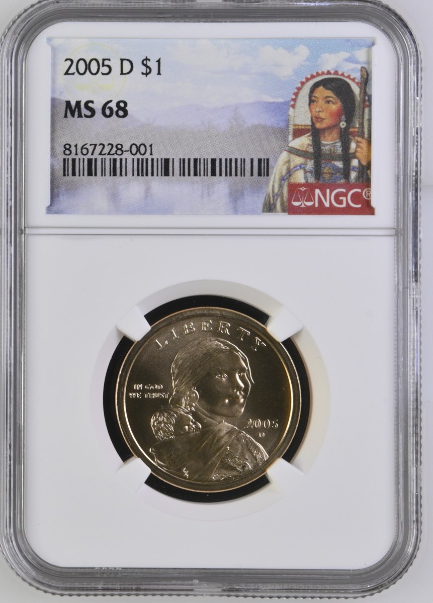 2005 D $1 MS | Coin Explorer | NGC