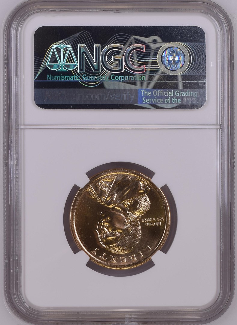 2016 D SACAGAWEA WARTIME CODE TALKERS $1 MS | Coin Explorer | NGC