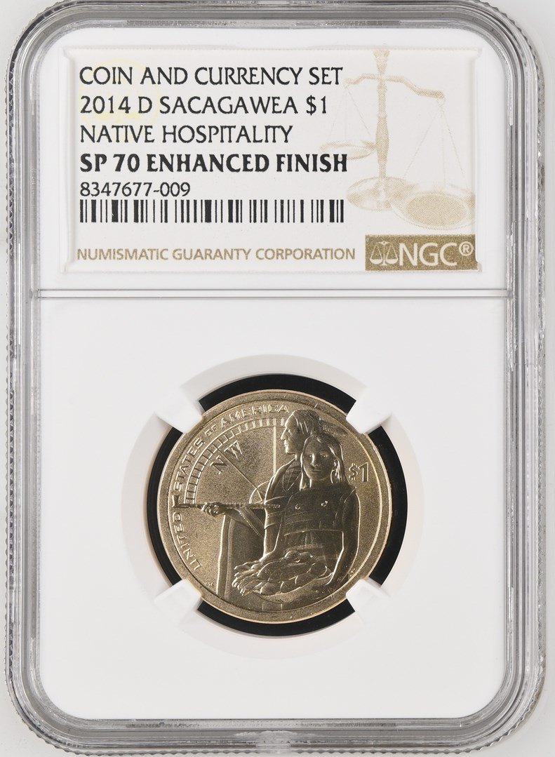 2014 D SACAGAWEA NATIVE HOSPITALITY $1 SP | Coin Explorer | NGC