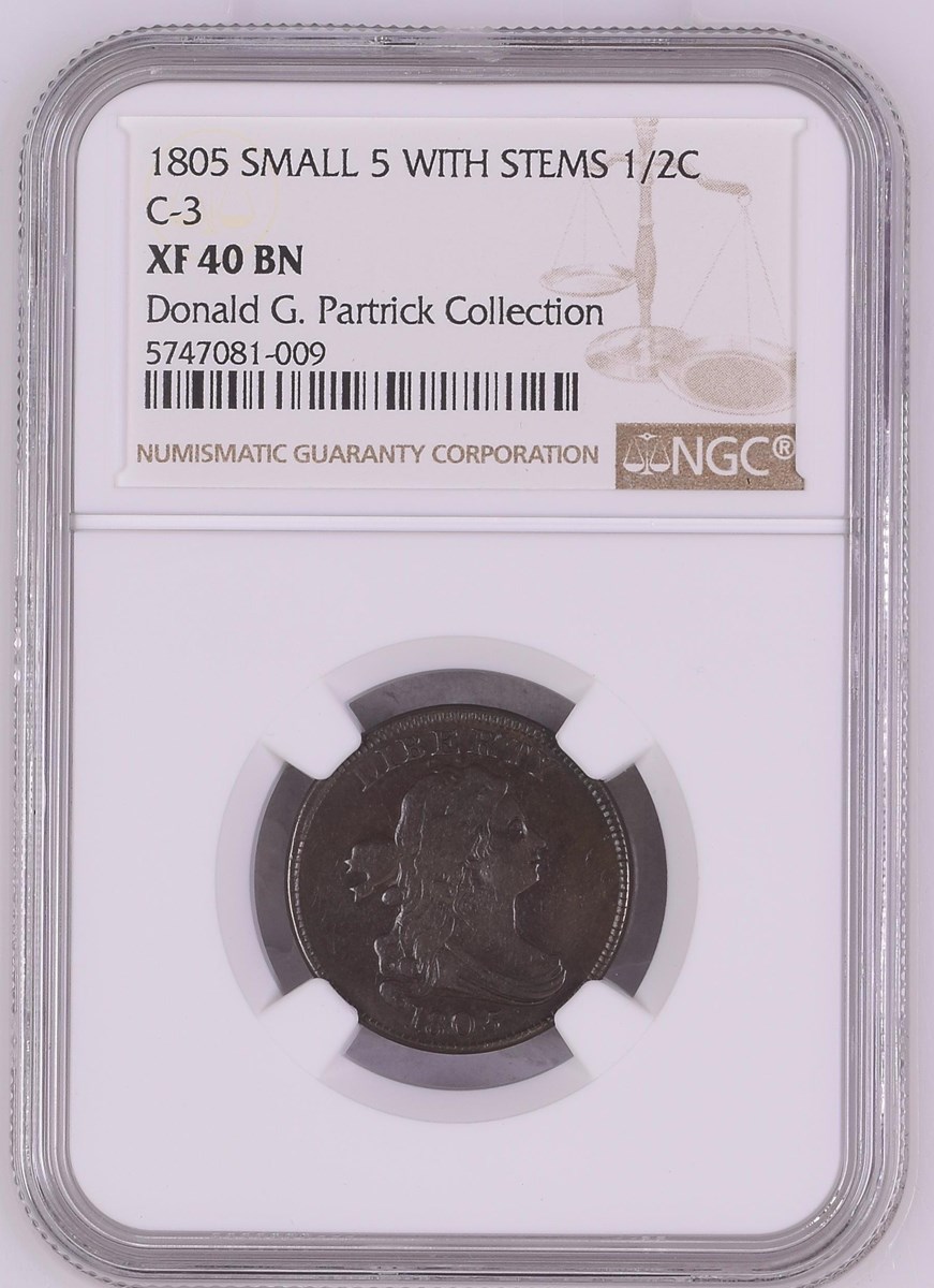 1805 1/2C MS | Coin Explorer | NGC