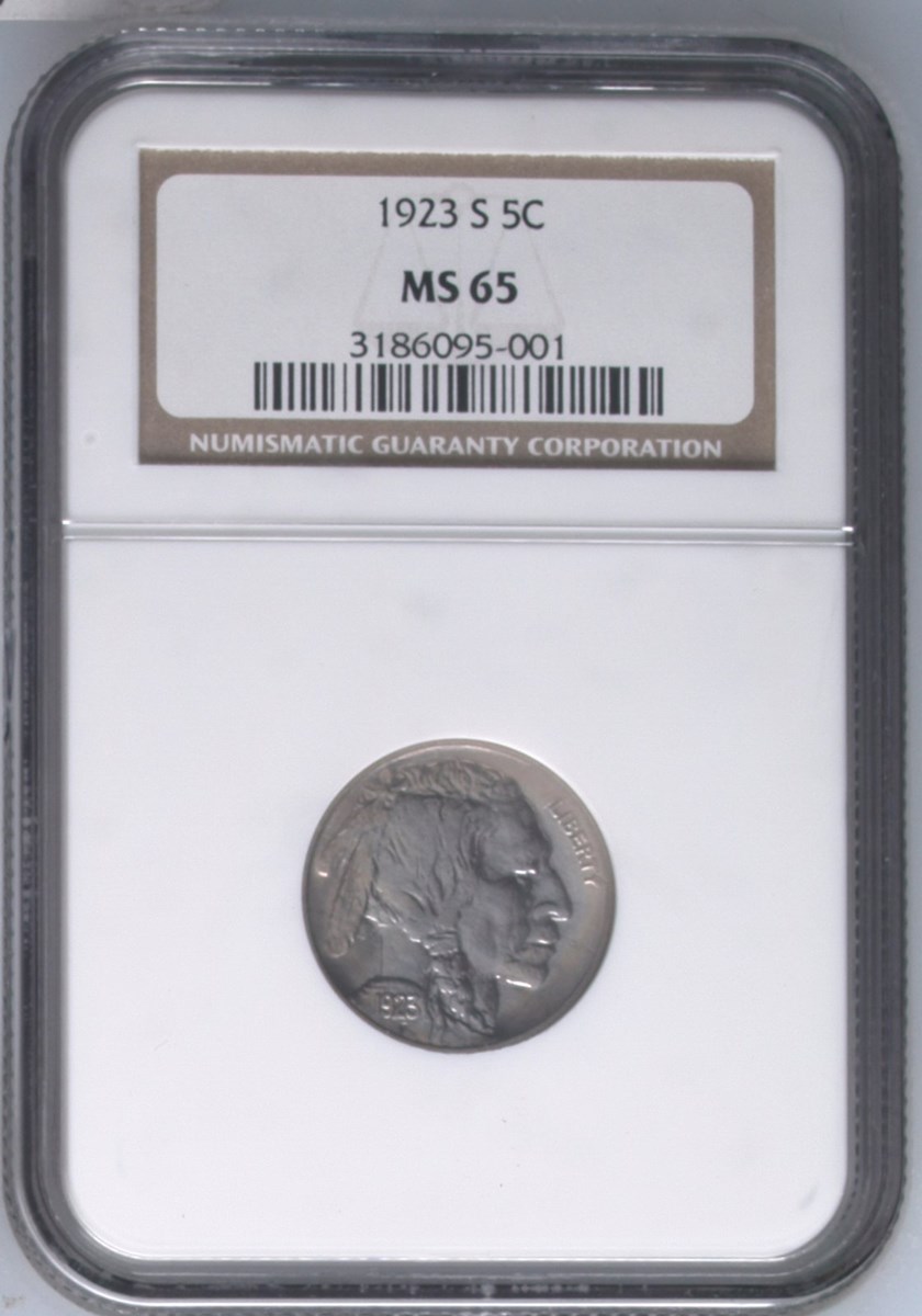 1923 S 5C MS | Coin Explorer | NGC