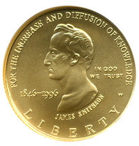 1996 W SMITHSONIAN INSTITUTION $5 MS | Coin Explorer | NGC