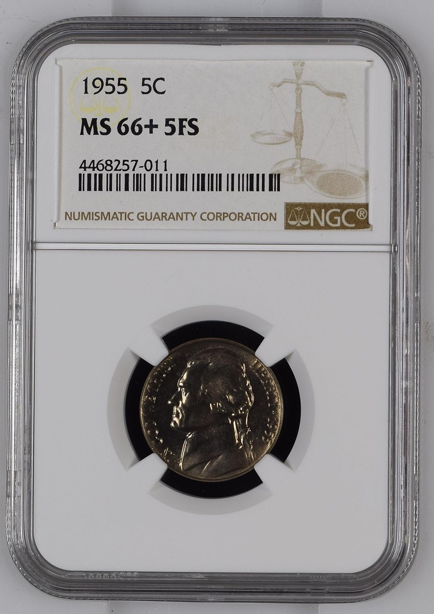 1955 5C MS | Coin Explorer | NGC