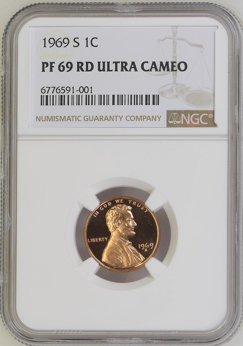 1969 S 1C PF | Coin Explorer | NGC
