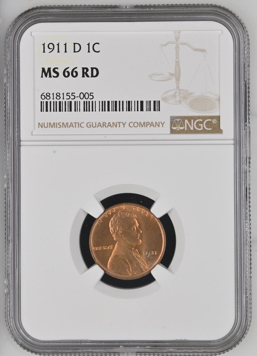 1911 D 1C MS | Coin Explorer | NGC