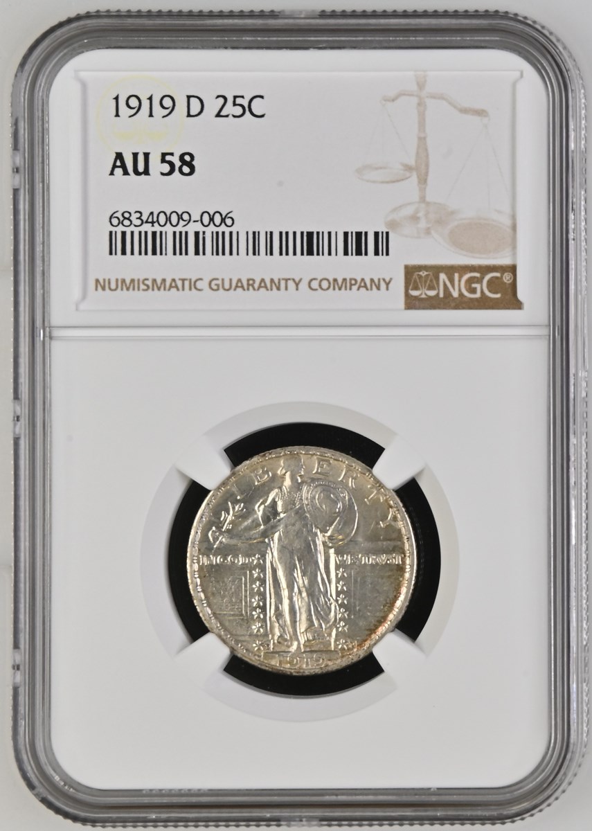1919 D 25C MS | Coin Explorer | NGC