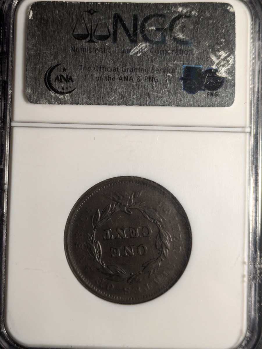 1839 PETITE HEAD N-8 1C MS | Coin Explorer | NGC