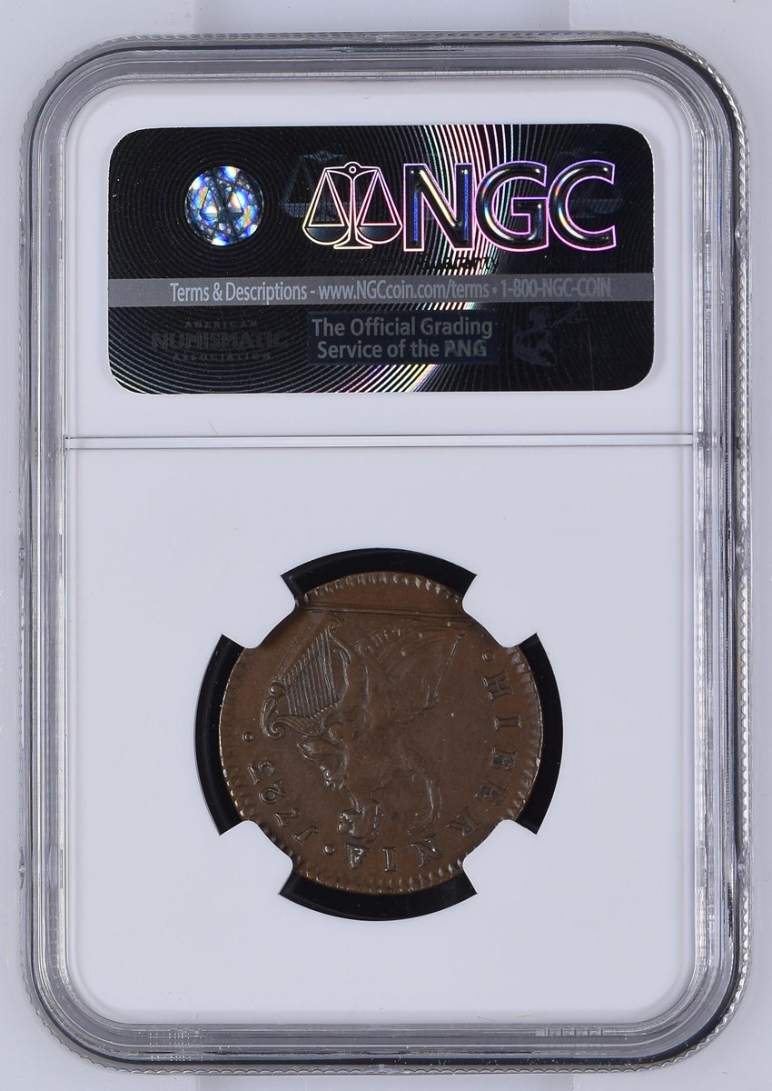 1723/2 HIBERNIA S-6601 1/2P MS | Coin Explorer | NGC