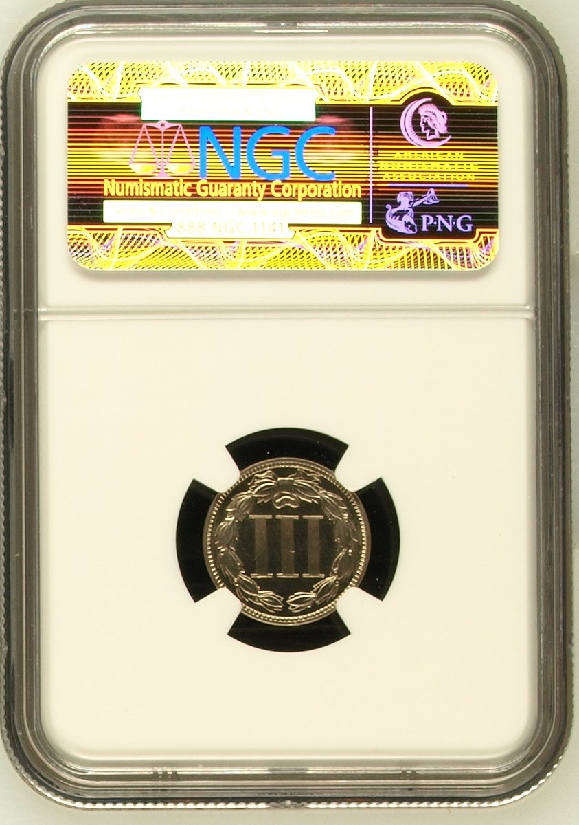 1887/6 3CN PF | Coin Explorer | NGC